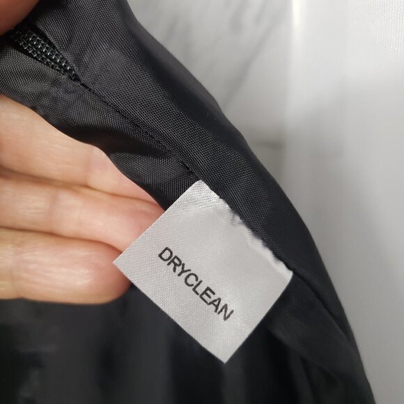 Black Embroidered Boho Skirt A-Line Retro Hippie Festival 14 - Picture 9 of 10